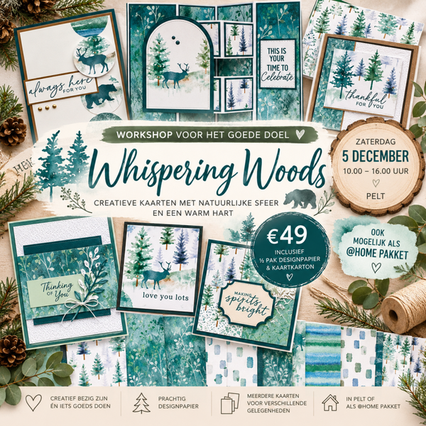 🌲 Workshop voor het goede doel – Whispering Woods