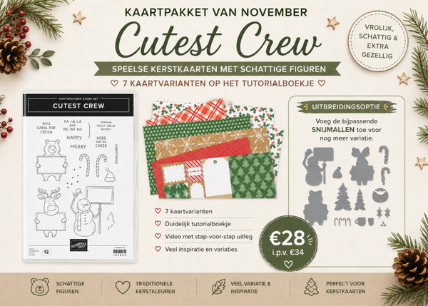 Kaartpakket november 2026 – Cutest Crew