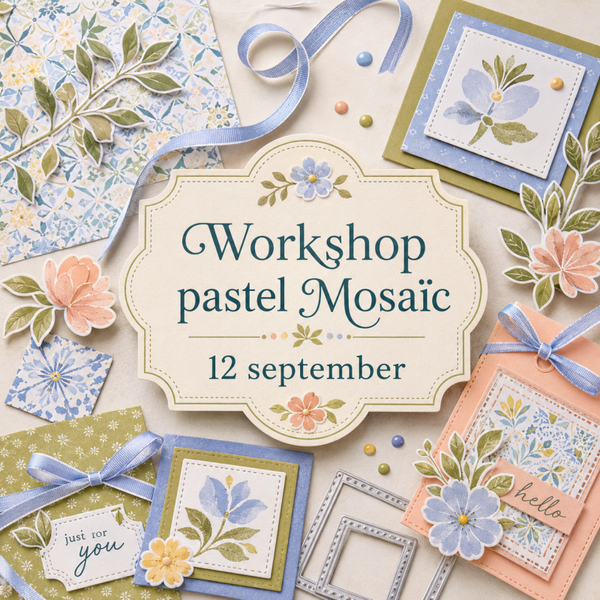 Dagworkshop Pastel Mozaïek- 12/9