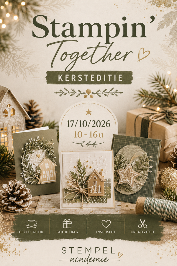 Stampin’ Together Kersteditie 17/10/‘26