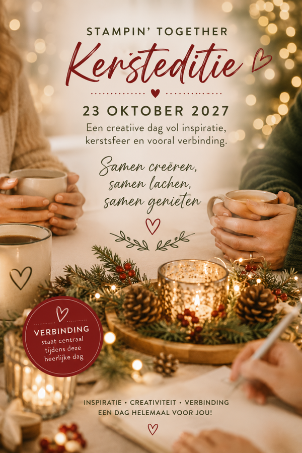 Stampin’ Together – Kersteditie 23/10/2027