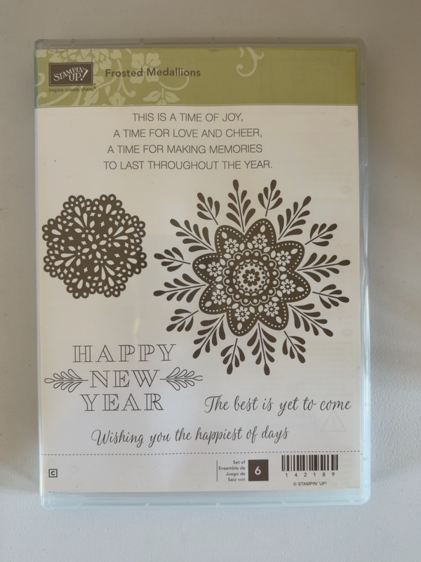 ❄️ Frosted Medallions – stempelset