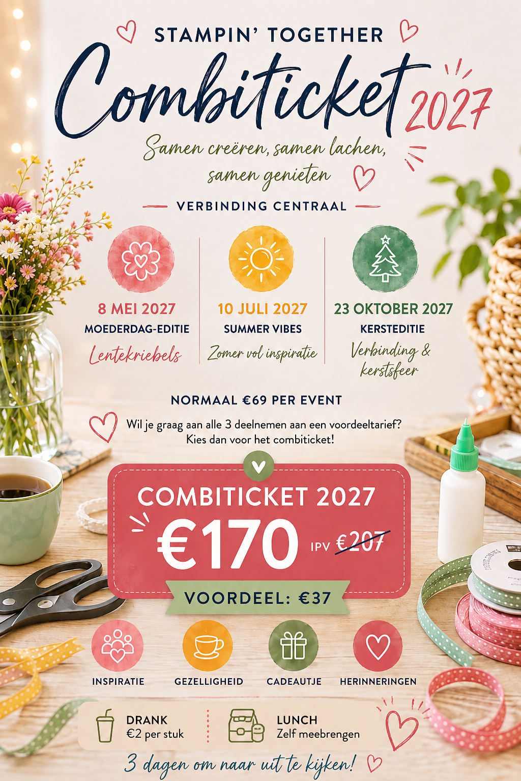 Combiticket Stampin’ Together 2027