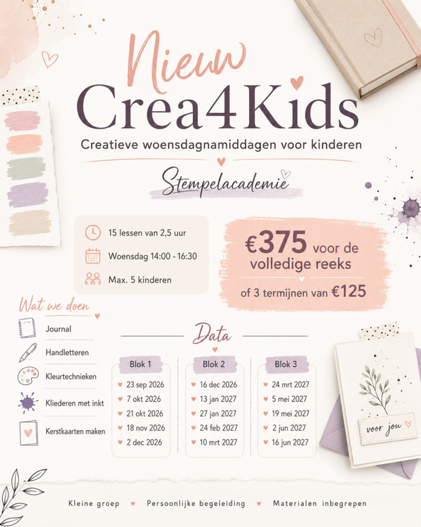 Crea4Kids inschrijving