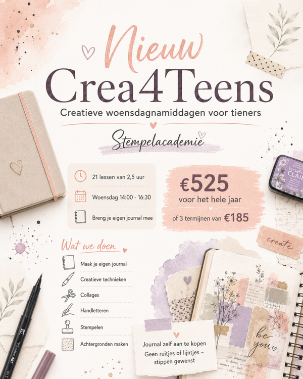 Crea4Teens inschrijving