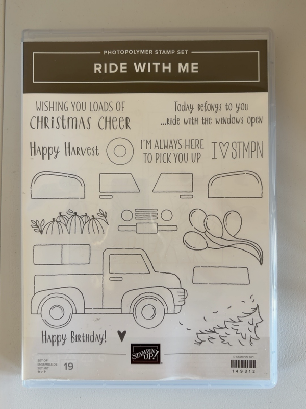 🛻 Ride With Me – stempelset