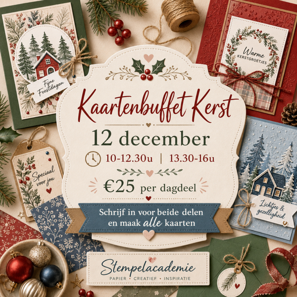 Kaartenbuffet Kerst   12/12