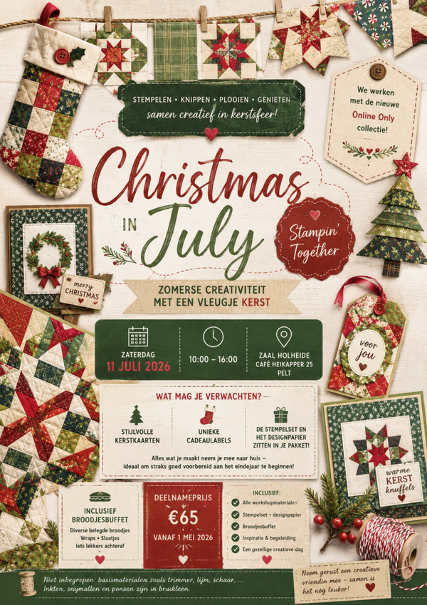 Zomerevent - Christmas in july-11/7/26