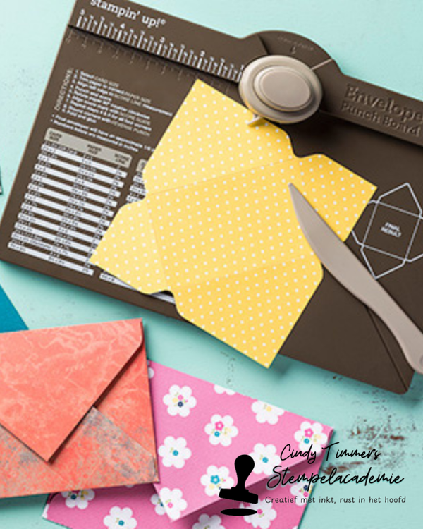 Aan de slag met het envelope punch board