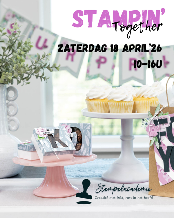 Stampin’ Together Event lente-editie 18/4/26
