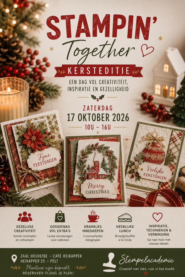 Stampin’ Together Kersteditie 17/10/‘26