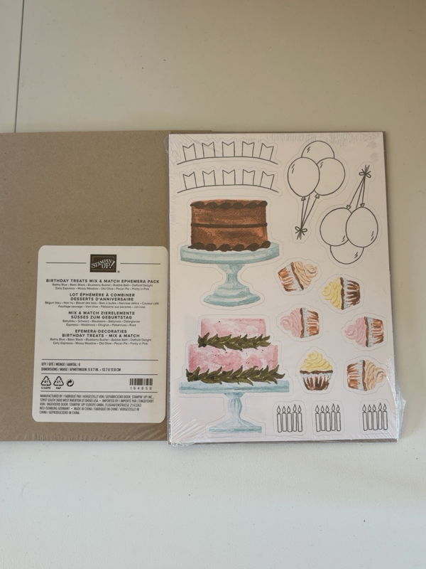 🎂 Birthday Treats – Mix & Match Ephemera