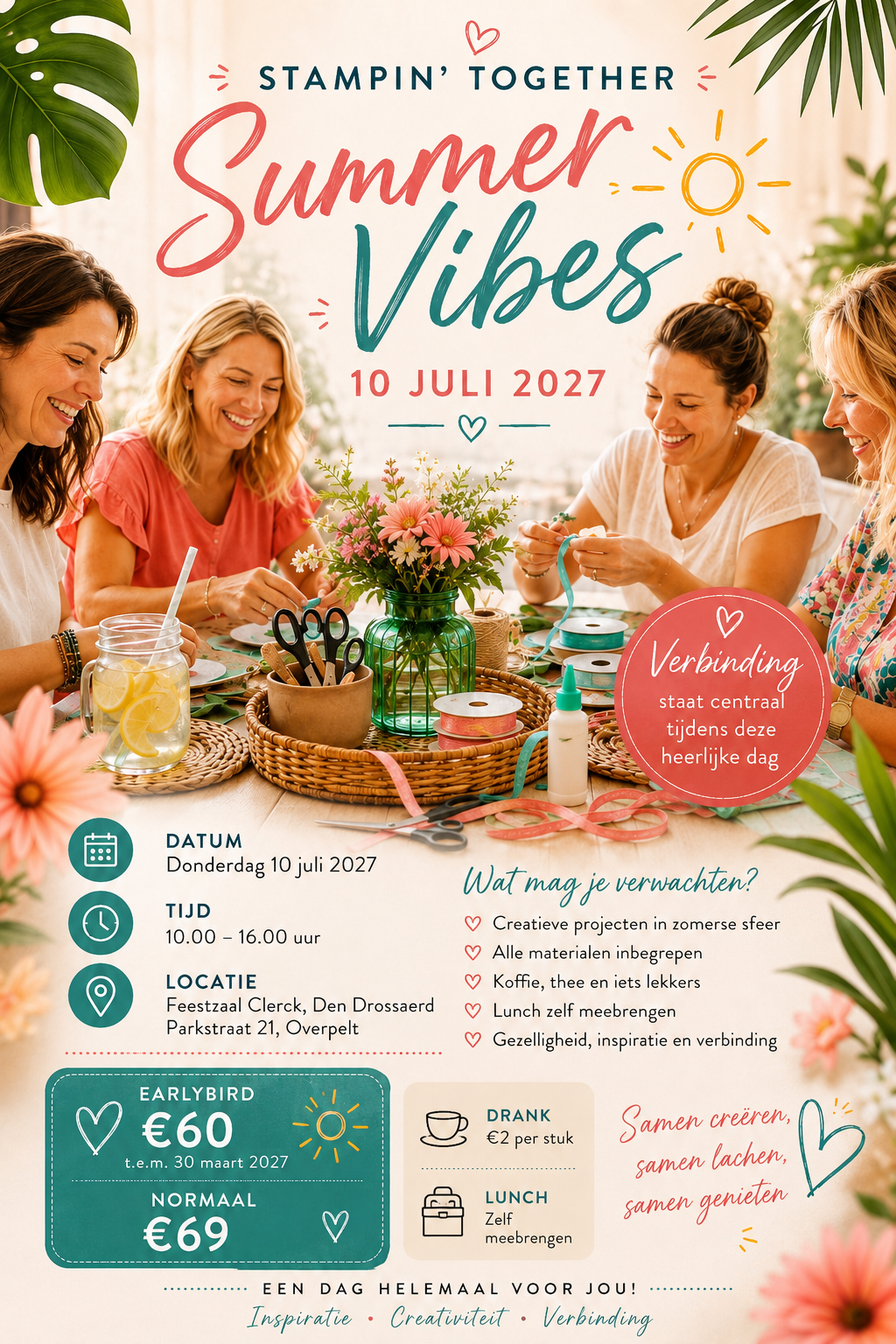 Stampin’ Together – Summer Vibes ☀️🌴 10/7/2027