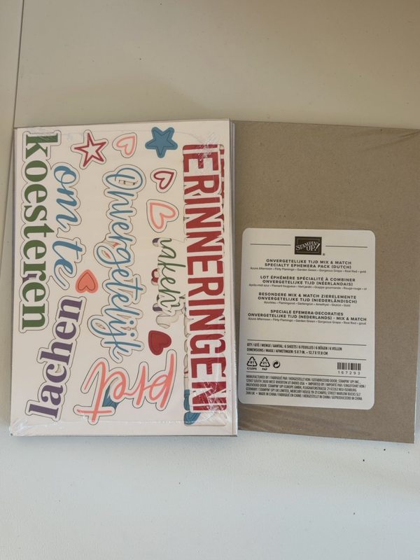 🎉 Onvergetelijke Tijd – Mix & Match Ephemera