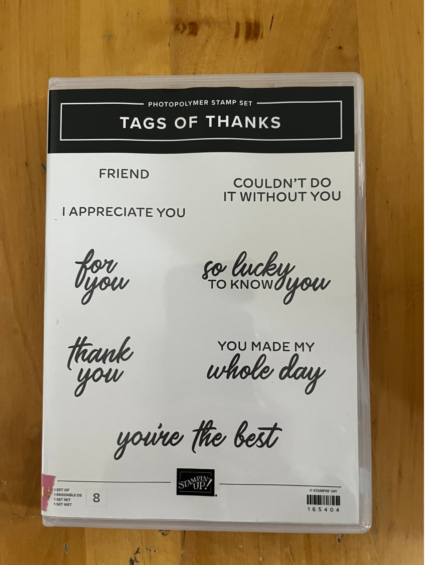 Tags of thanks
