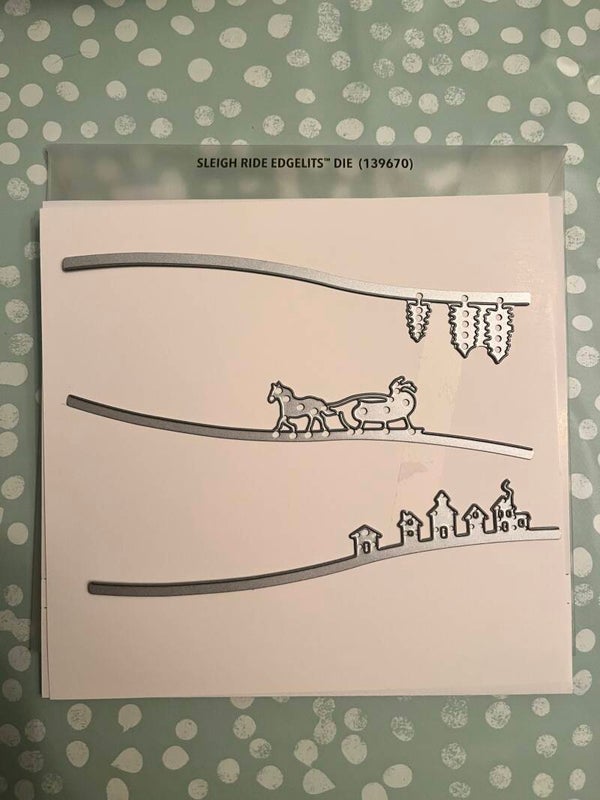 Sleigh rode edgelits die