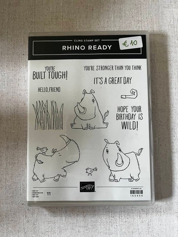 Rhino Ready - stempel