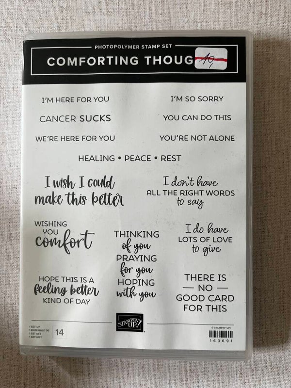 Comforting thoughts stempel