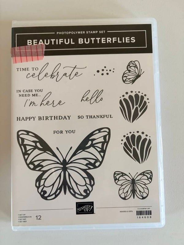 Beautiful Butterflies – Stampin’ Up!® stempelset
