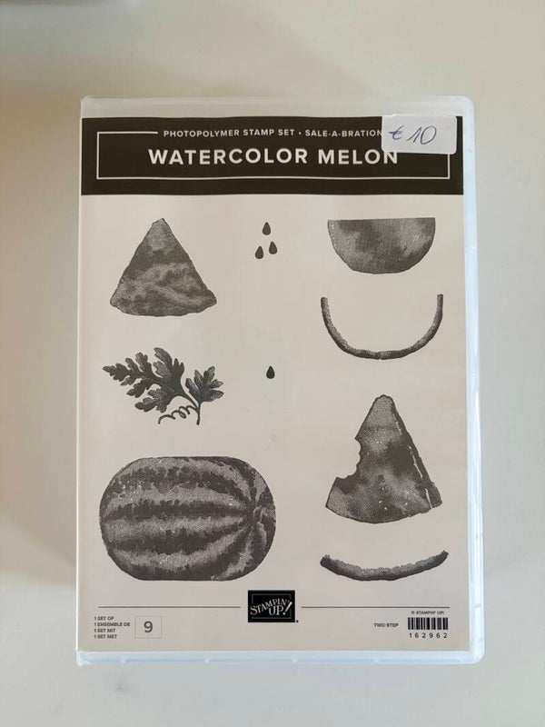 Watercolor Melon – Stampin’ Up!® stempelset