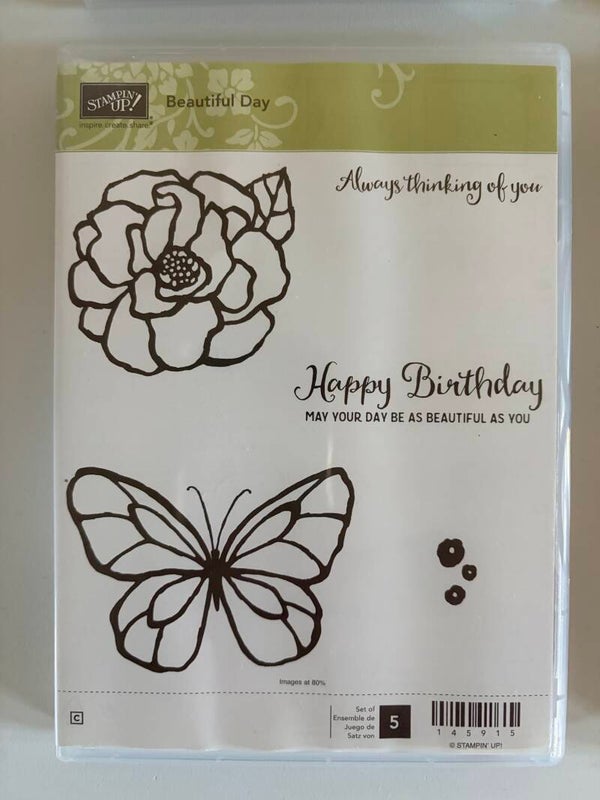 Beautiful Day – Stampin’ Up!® stempelset – tweedehands