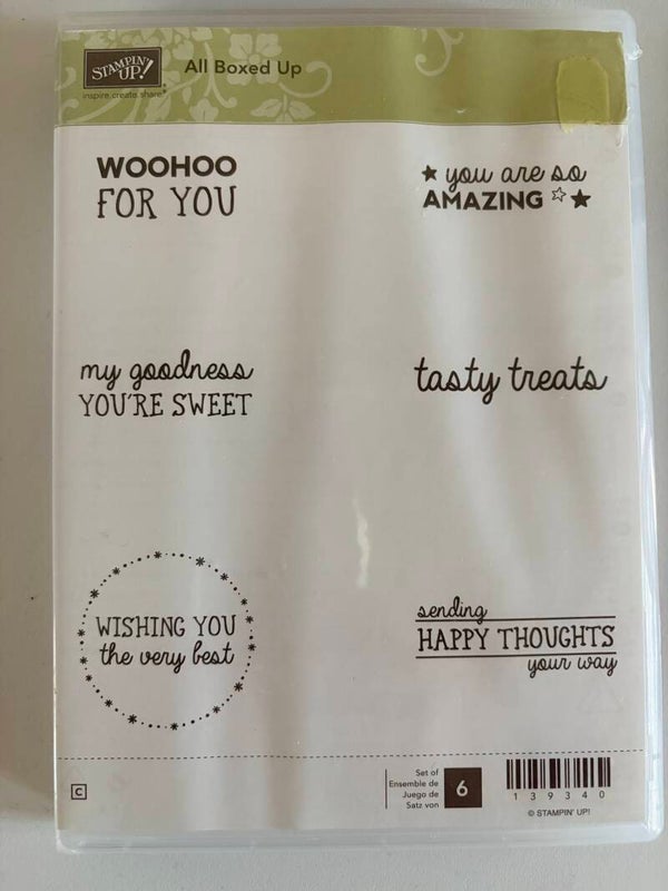 All Boxed Up – Stampin’ Up!® stempelset – nieuw
