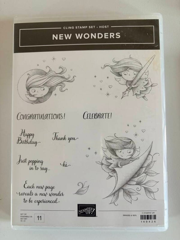 New Wonders – Stampin’ Up!® stempelset – tweedehands