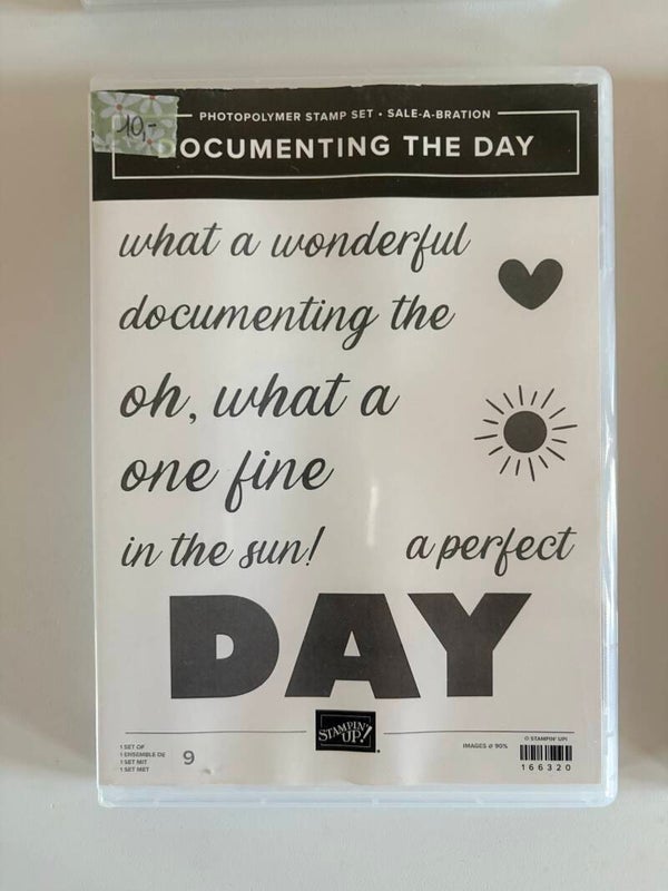Documenting the Day – Stampin’ Up!® stempelset – nieuw