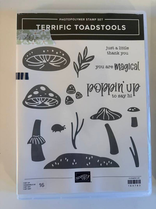 Terrific Toadstools – Stampin’ Up!® stempelset – tweedehands