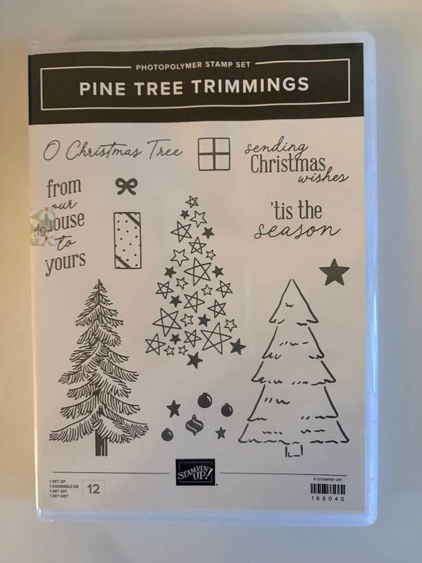 Pine Tree Trimmings – Stampin’ Up!® stempelset – nieuw