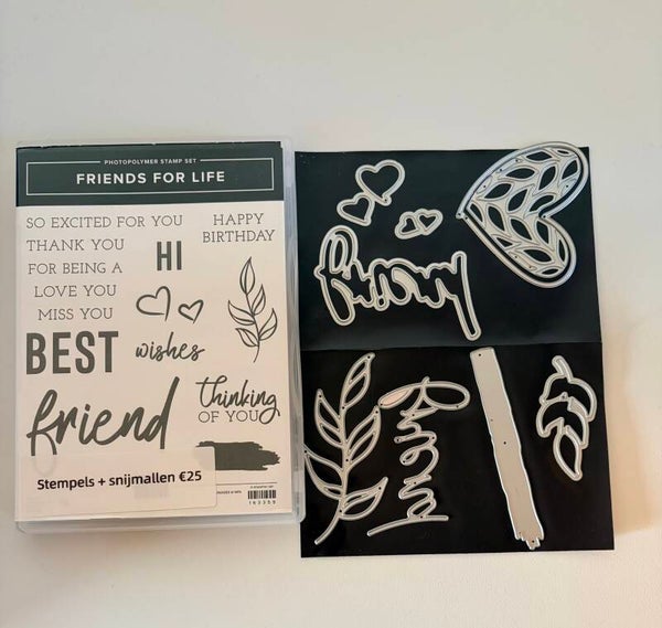 Friends for Life – bundel met snijmallen