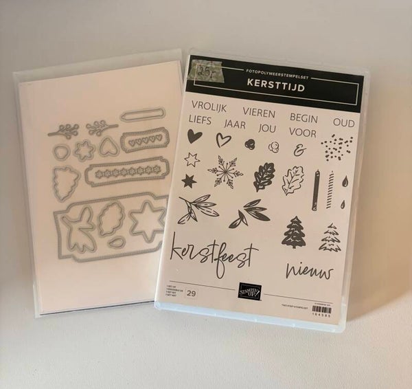 Kersttijd – bundel met snijmallen