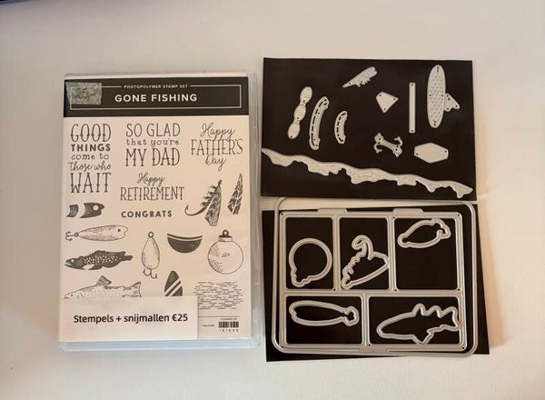 Gone Fishing – bundel met snijmallen