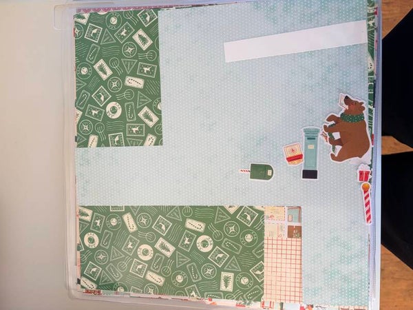 North Pole Delivery-designpapier