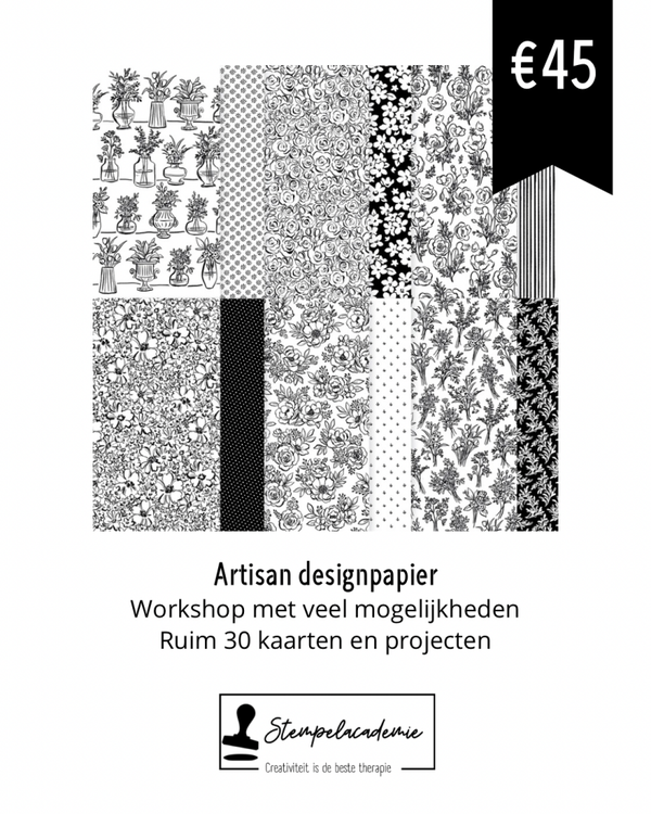 18/5 Thuisworkshop Artisan designpapier