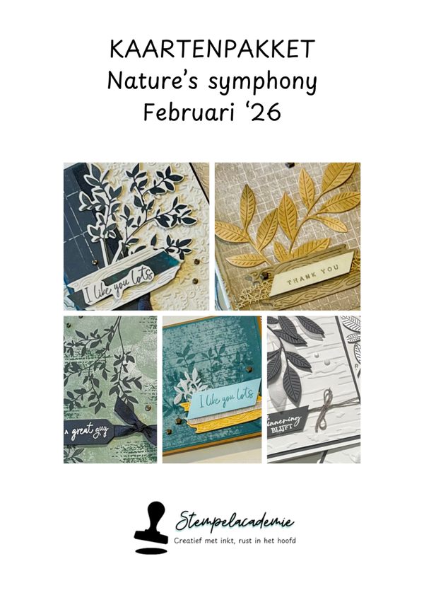 🌿 Nature’s Symphony – Digitale Kaartworkshop