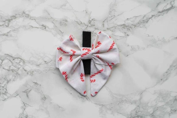 Sailor bow - Candy Cane Lane
