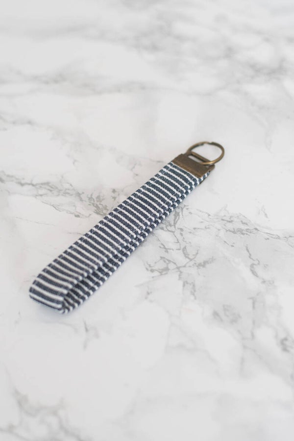 Keychain - Denim Blue
