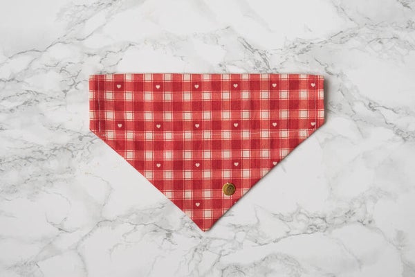 Bandana - Christmas Hearts