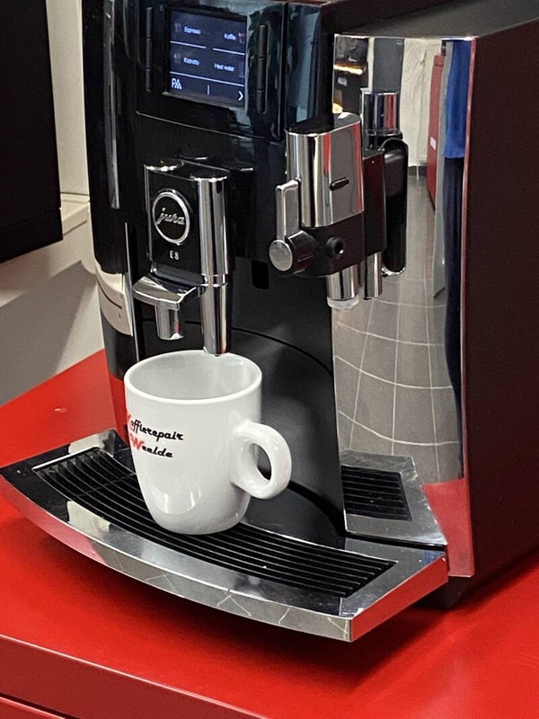 Jura E8 gen II chroom