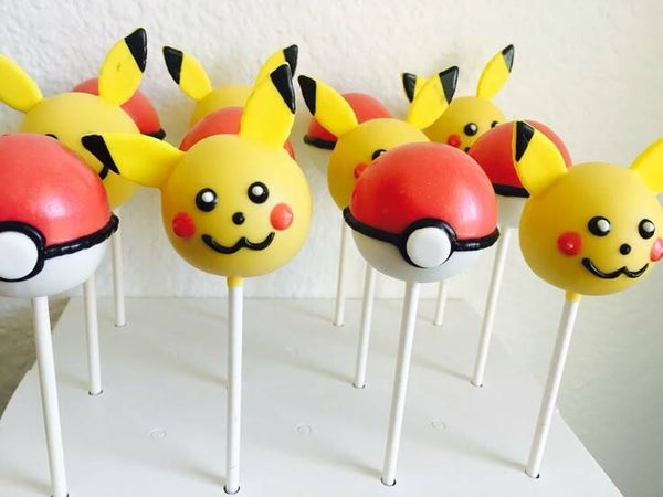 Simplified character cake pops/dozen