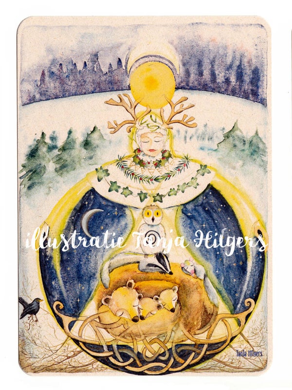 Postkaart Midwinter