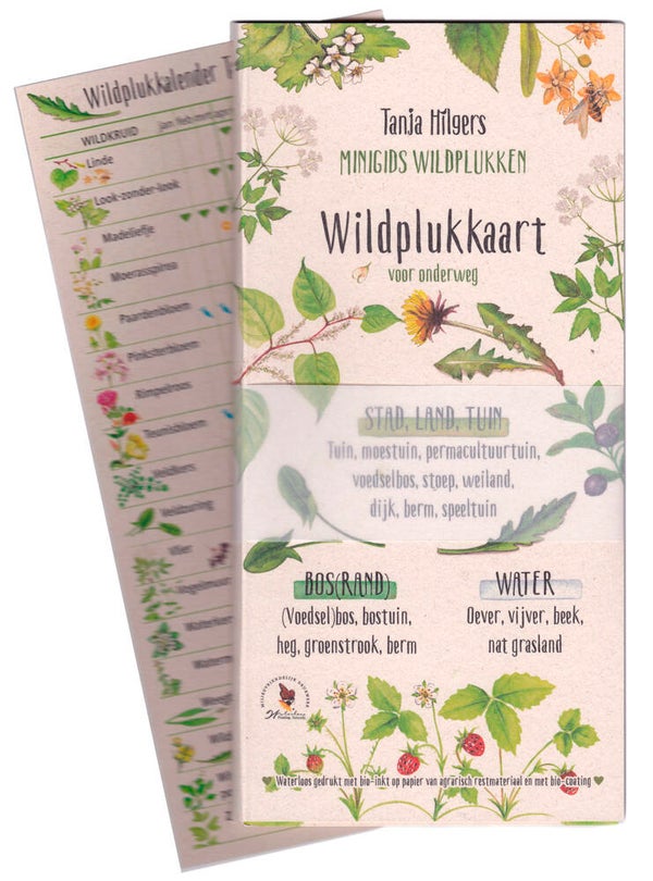Wildplukkaart "Minigids Wildplukken"