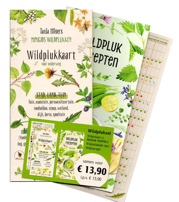 WILDPLUKSET - wildplukkaart & receptenboekje