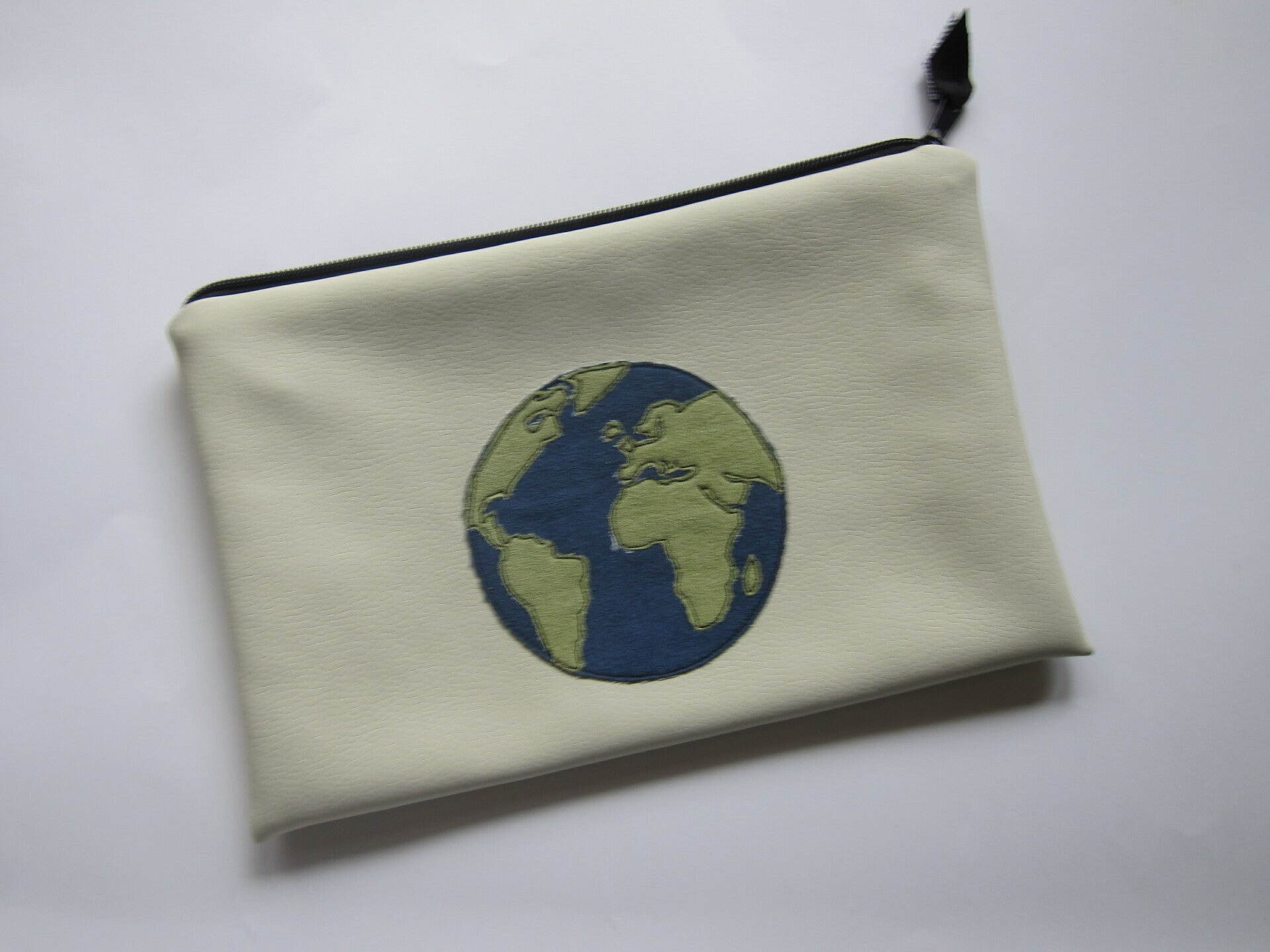 SALE Dokumententasche Weltkugel