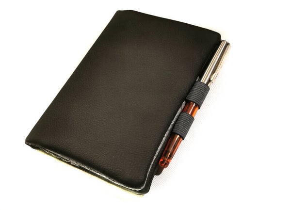 Bucheinband gefüttert 2 Gummi Verschluss