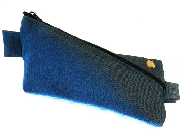 Dreieckmäppchen Federmäppchen Strukturstoff