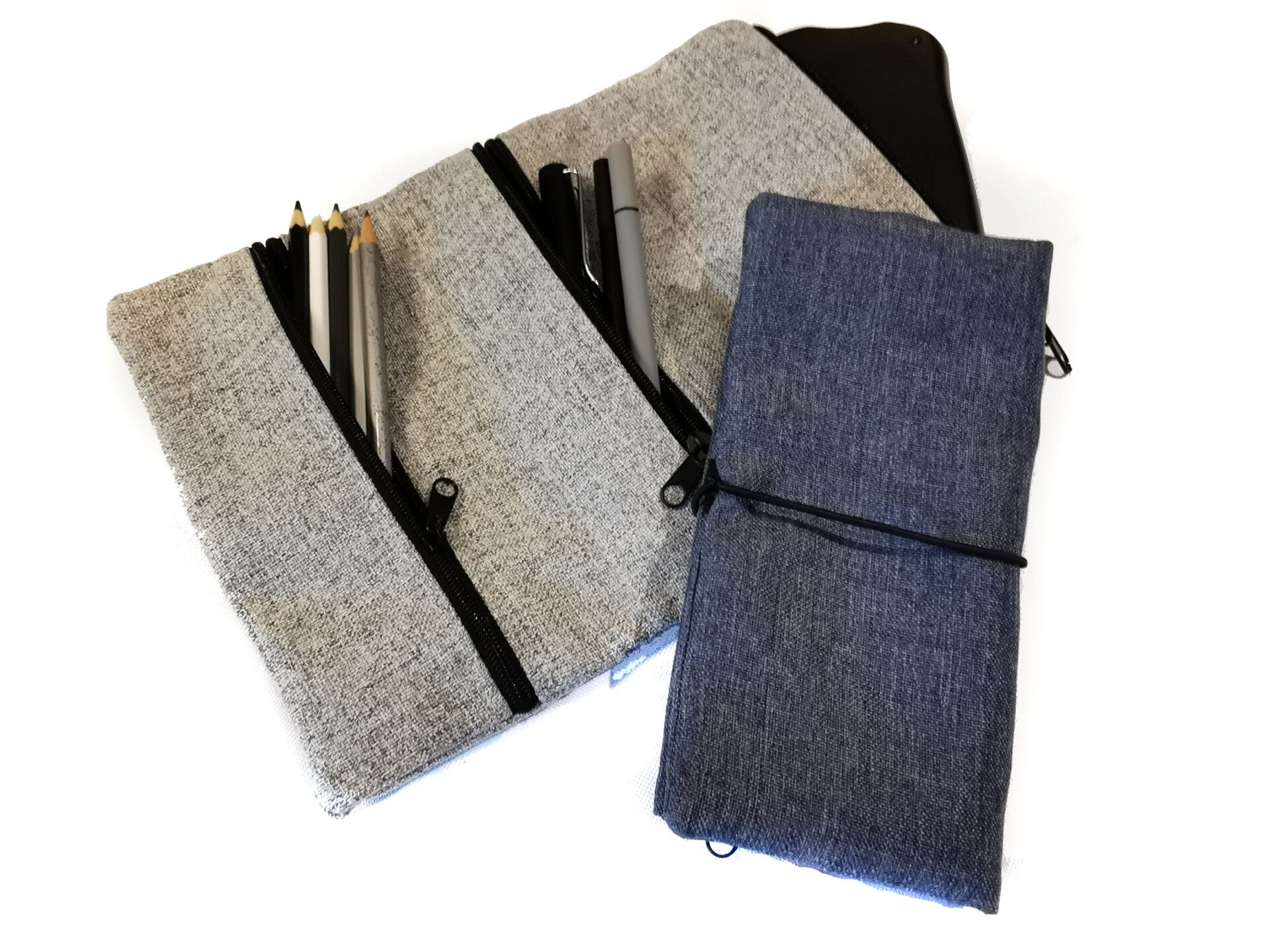 Rollmäppchen  3 Reißverschlüsse