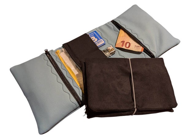 Tabaktasche Tabakbeutel  Gummikordel Verschluss