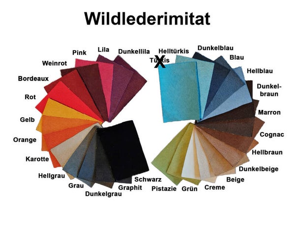 Wildlederimitat zum anschauen und aussuchen